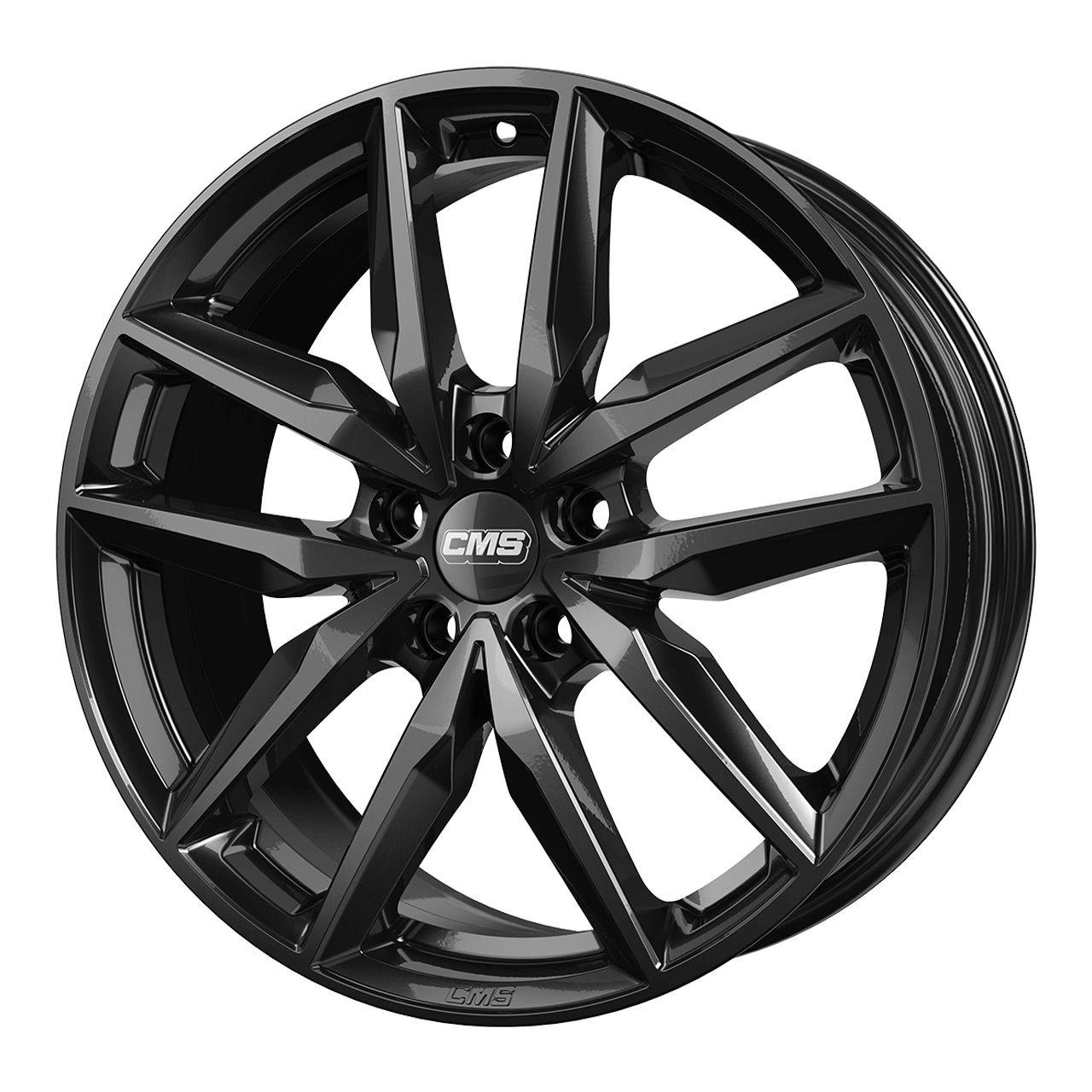 CMS C28-CBG complete black gloss 7.0Jx17 5x114.3 ET40