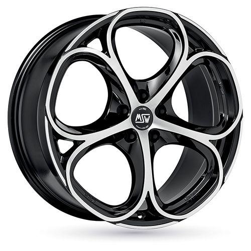MSW (OZ) MSW 82 gloss black full polished 9.0Jx18 5x110 ET34