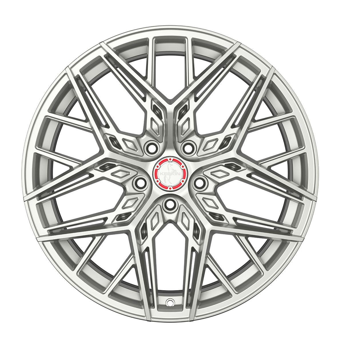 KESKIN WHEELS KT25 PEARL silver painted 8.5Jx20 5x114.3 ET35