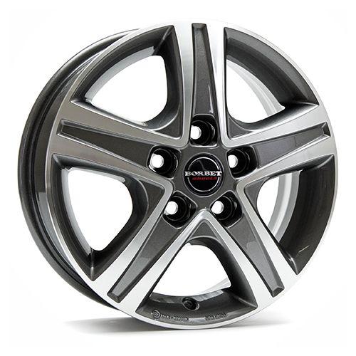 BORBET DESIGN CWD mistral anthrazit poliert 7.0Jx17 5x120 ET55