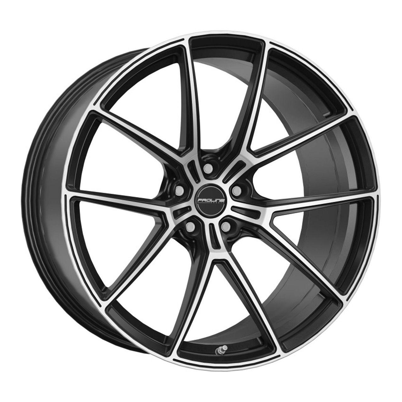 PROLINE PFR FORGED black matt polished 10.5Jx21 5x112 ET19