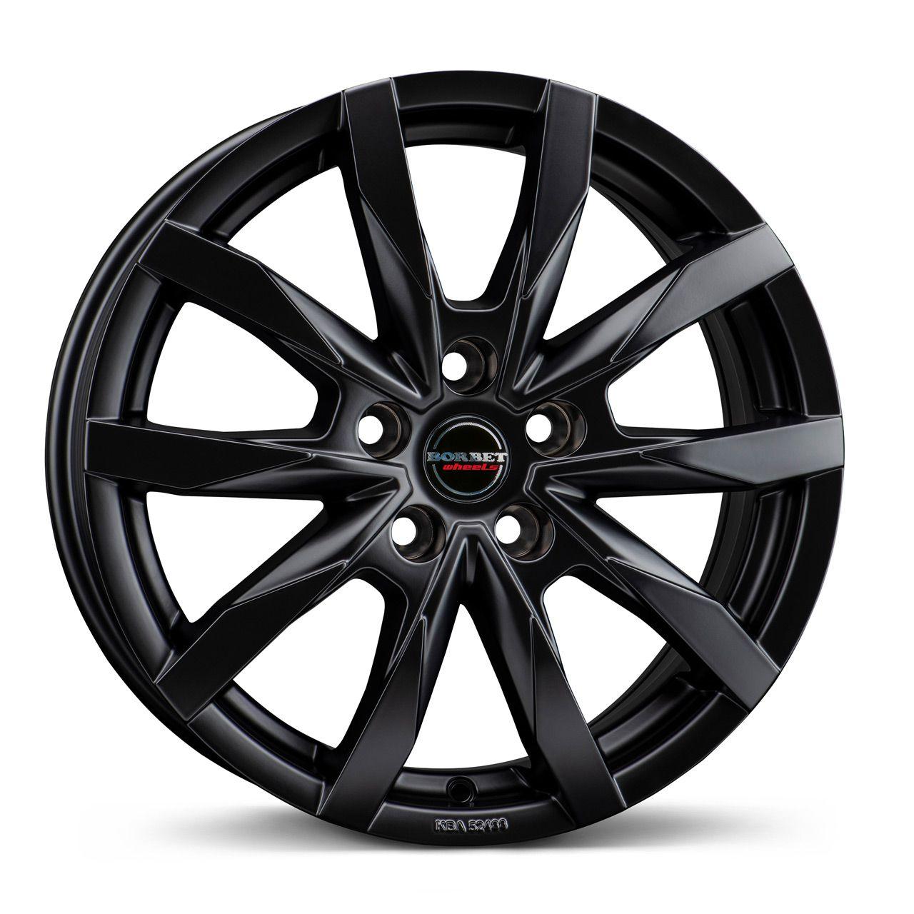 BORBET DESIGN CW5 black matt 6.5Jx16 5x160 ET60