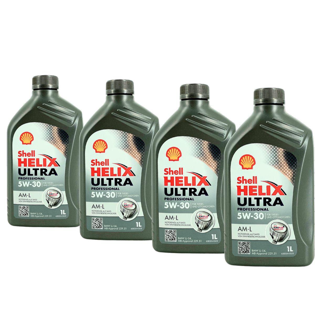 Shell Helix Ultra Professional AM-L 5W-30 4x1 Liter