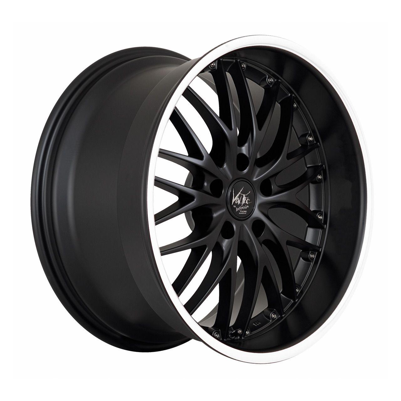 BARRACUDA BARRACUDA VOLTEC T6 Higloss-Black/Inox-Lip 7.0Jx17 4x100 ET38