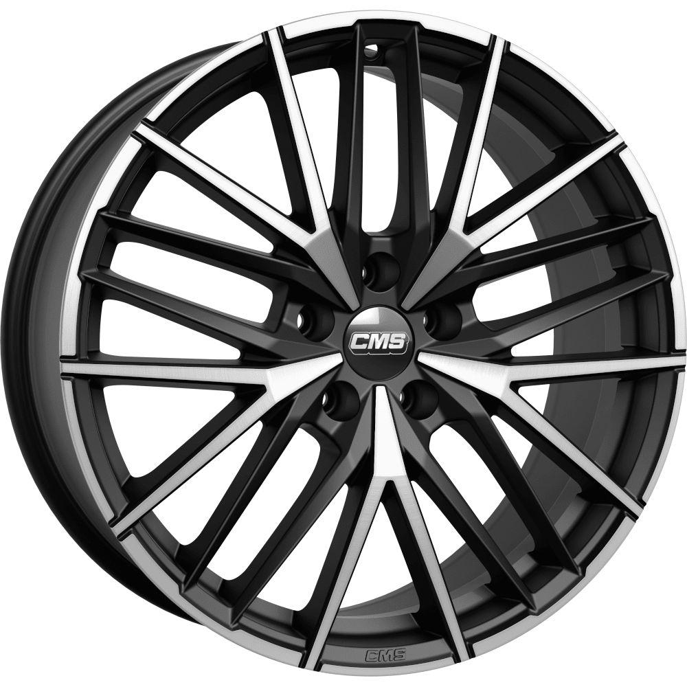 CMS C36 Alufelgen Satz diamant schwarz matt 8,5x20 ET30 LK5 112 20 Zoll Felgen - Bild 3