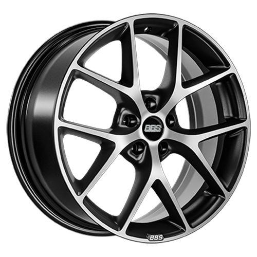 BBS SR vulcano grau diamantgedreht 8.0Jx18 5x100 ET36