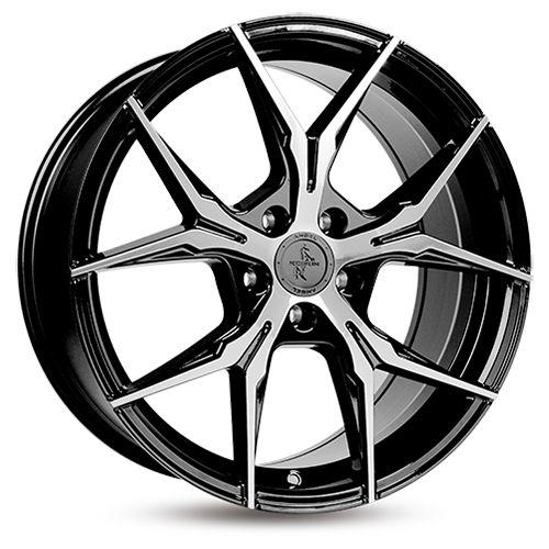 KESKIN WHEELS KT19 ANGEL black front polished 8.0Jx18 5x112 ET45