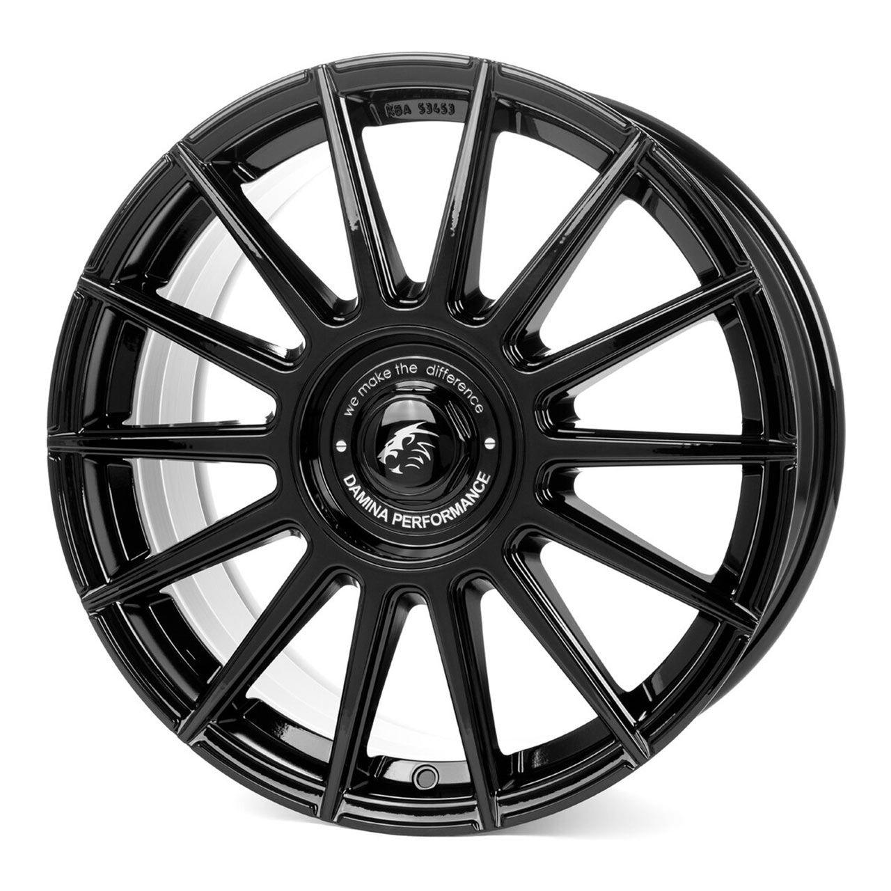 DAMINA PERFORMANCE DAMINA PERFORMANCE DM09 black painted 8.0Jx18 5x112+120 ET35