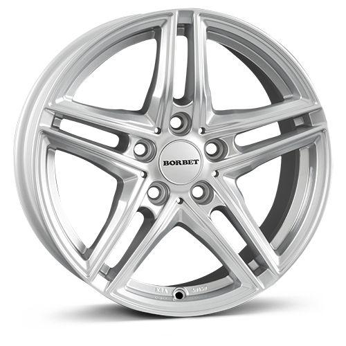 BORBET BORBET DESIGN XR brilliantsilber 6.5Jx16 5x112 ET22