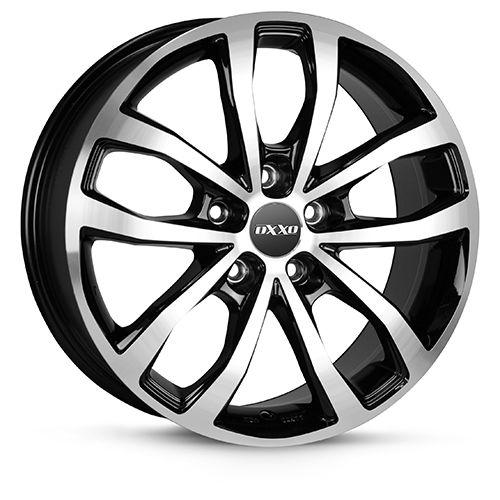 OXXO WHEELS HYPERION POLISHED schwarz poliert 7.0Jx17 5x112 ET51