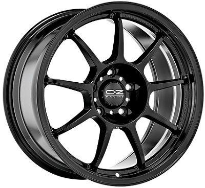 OZ ALLEGGERITA HLT glanz schwarz 7.0Jx17 5x114.3 ET40
