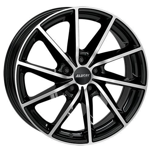 ALUTEC SINGA 5-LOCH diamantschwarz frontpoliert 6.0Jx15 5x100 ET38