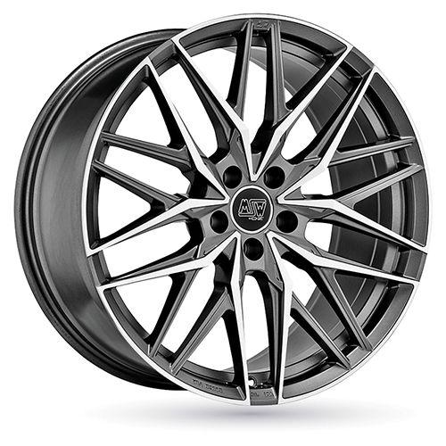 MSW (OZ) MSW 50 matt gun metal full polished 9.0Jx22 5x108 ET43