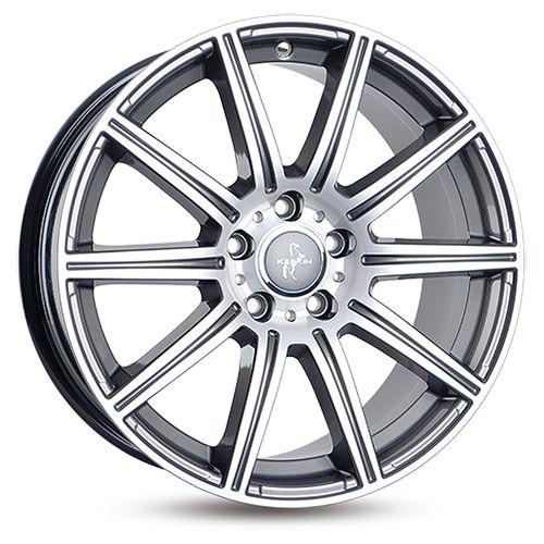 KESKIN WHEELS KT16 DYNAMIC palladium front polished 8.5Jx19 5x112 ET30