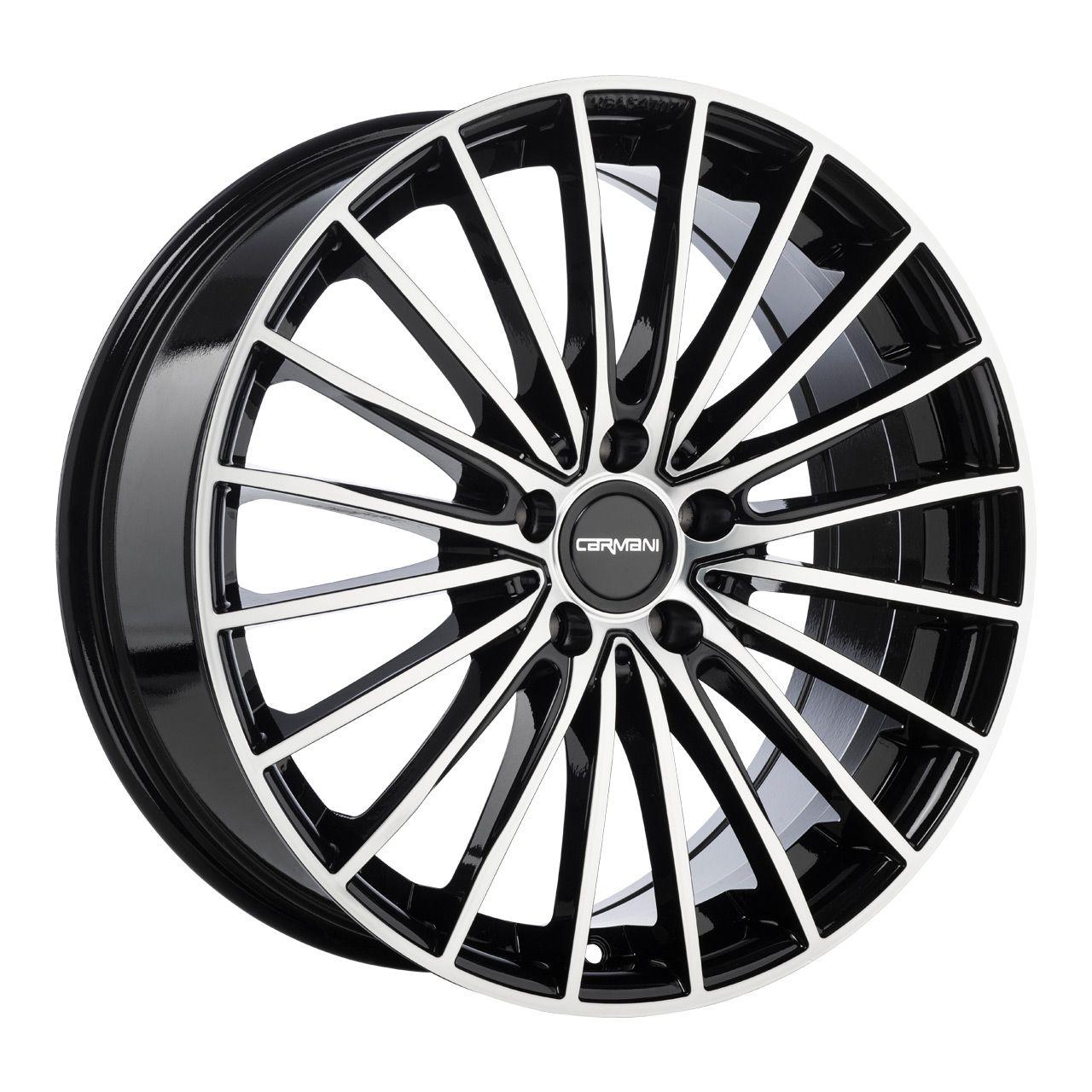 CARMANI 24 KARL black polish 8.0Jx18 5x112 ET45