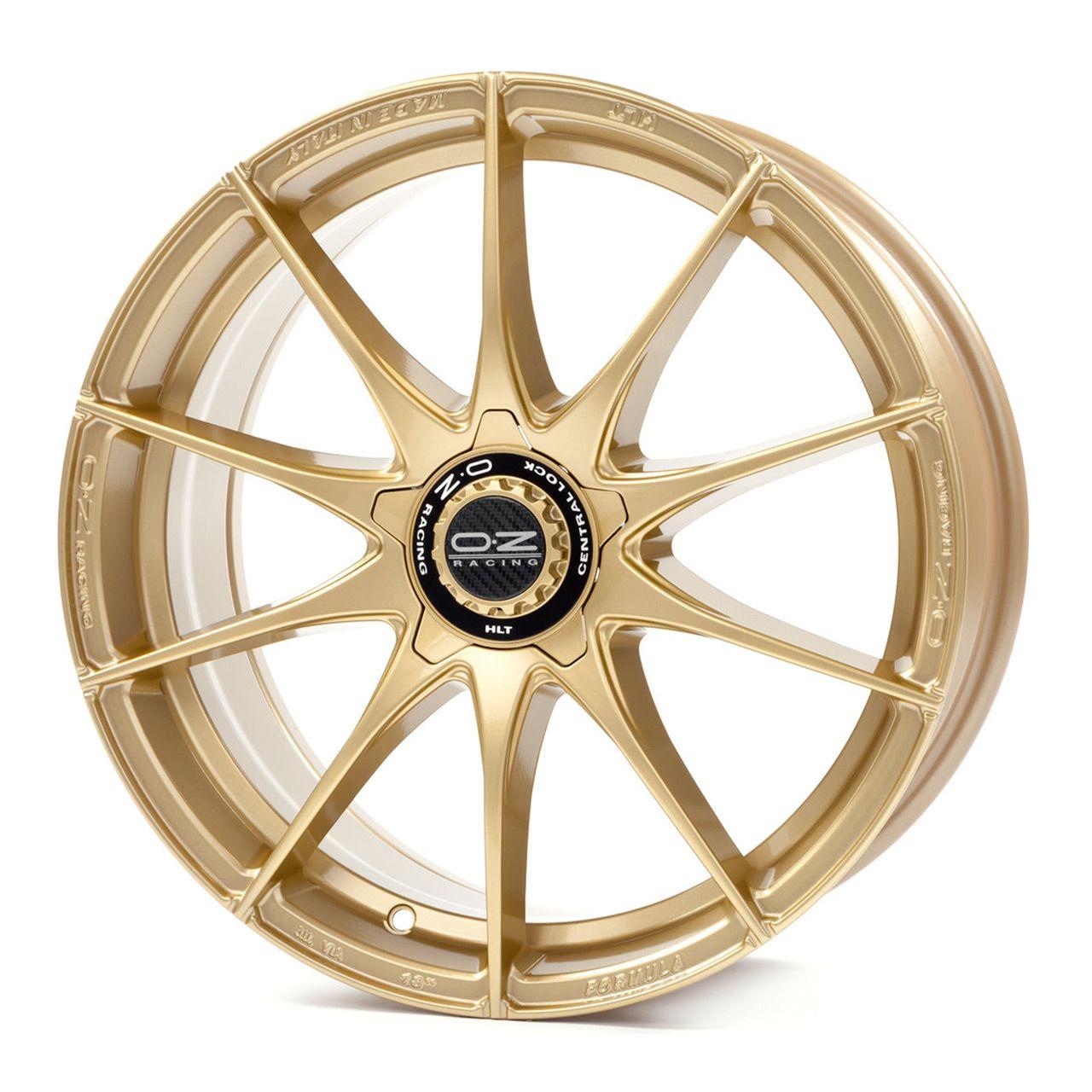 OZ FORMULA HLT race gold 8.0Jx18 5x100 ET48
