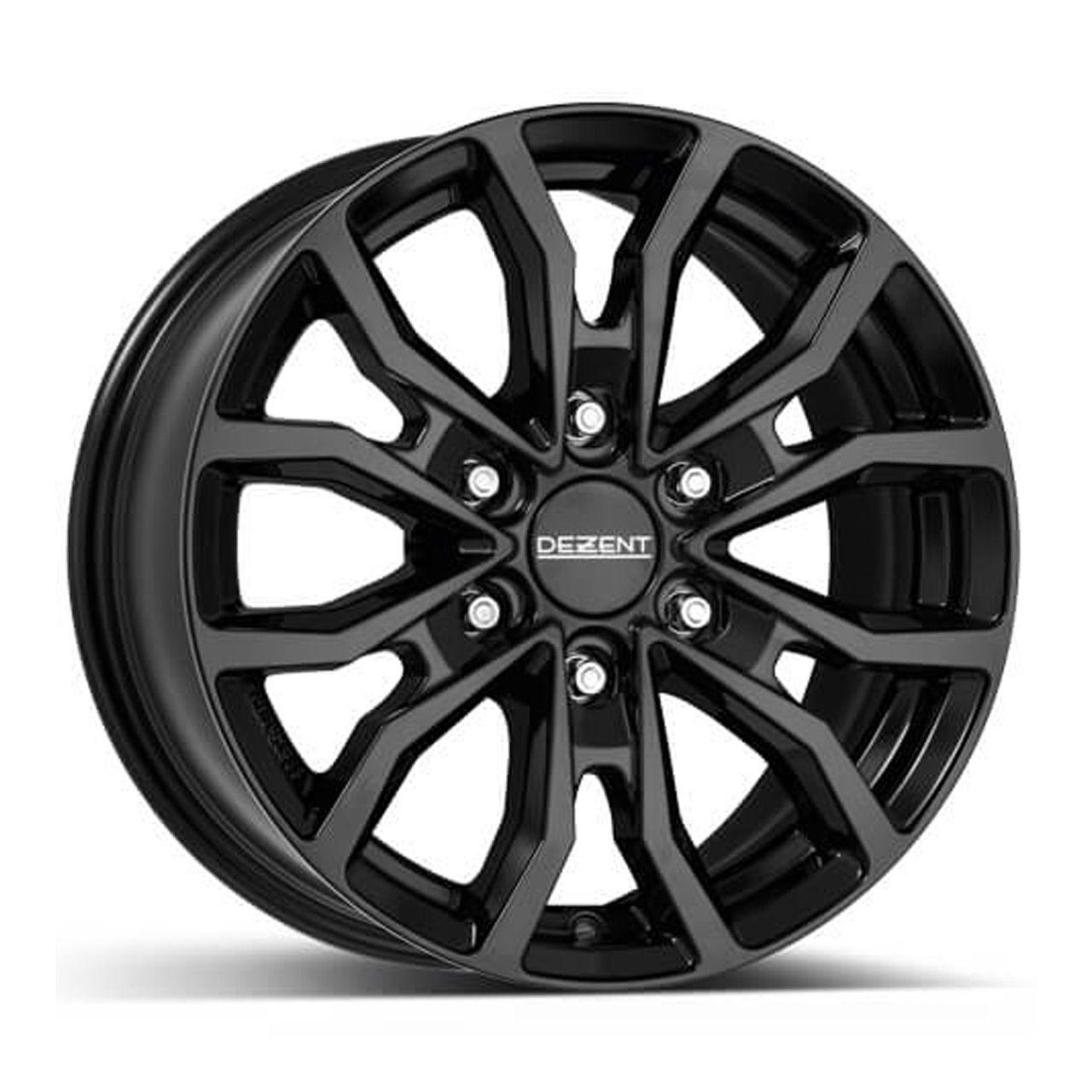 DEZENT DEZENT DEZENT KC BLACK black 6.5Jx16 6x130 ET62