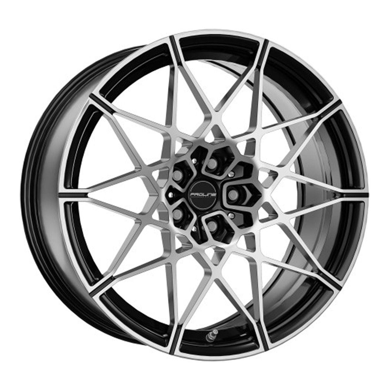 PROLINE PFM FORGED black polished 9.5Jx20 5x112 ET20