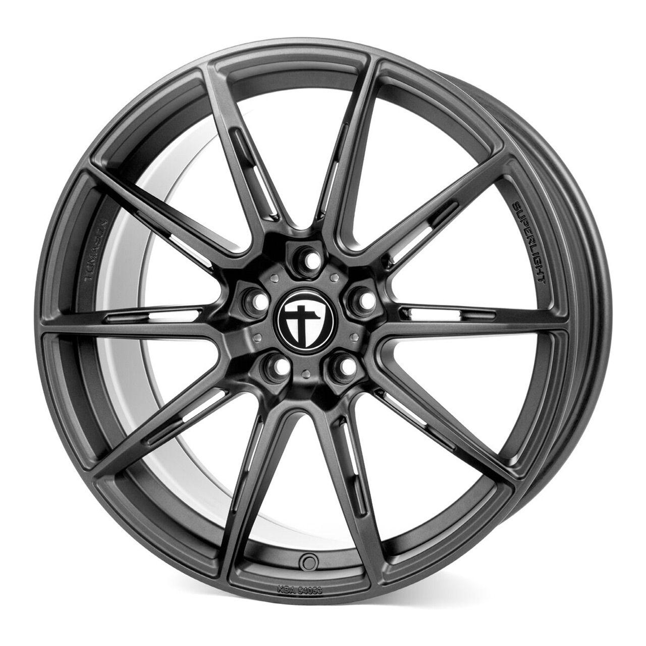 TOMASON TN27 SUPERLIGHT matt graphite 8.5Jx19 5x114.3 ET45