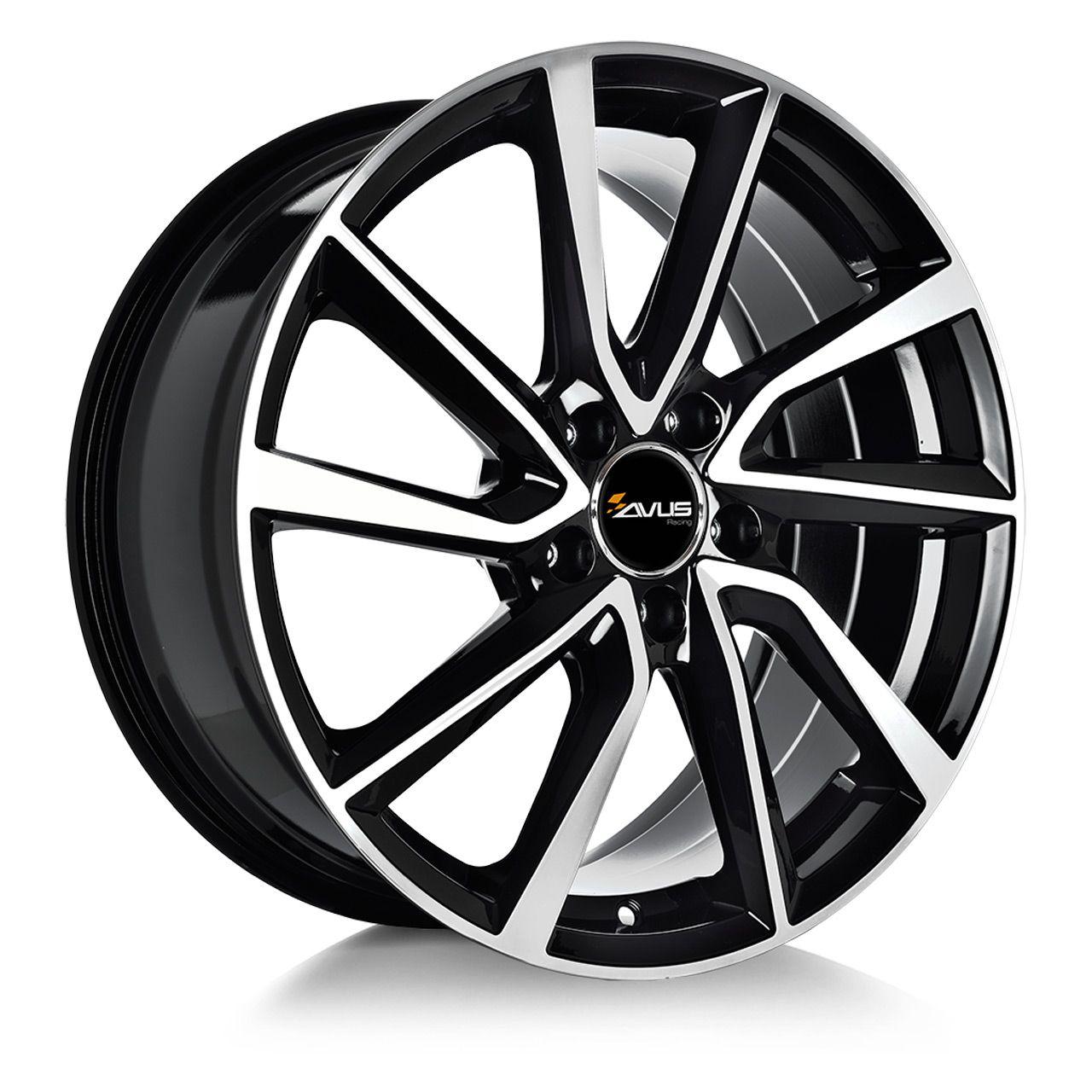 AVUS RACING AVUS RACING AC-518 black polished 6.0Jx15 4x098 ET30