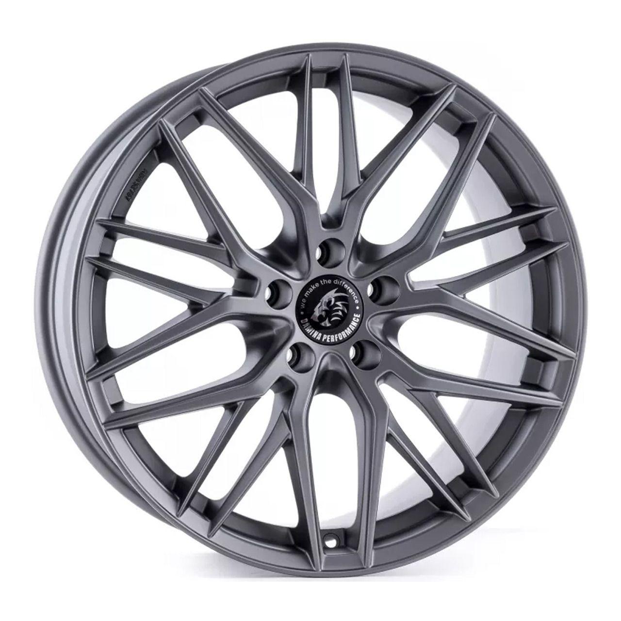 DAMINA PERFORMANCE DAMINA PERFORMANCE DM08 matt grey painted 8.0Jx18 5x112 ET45
