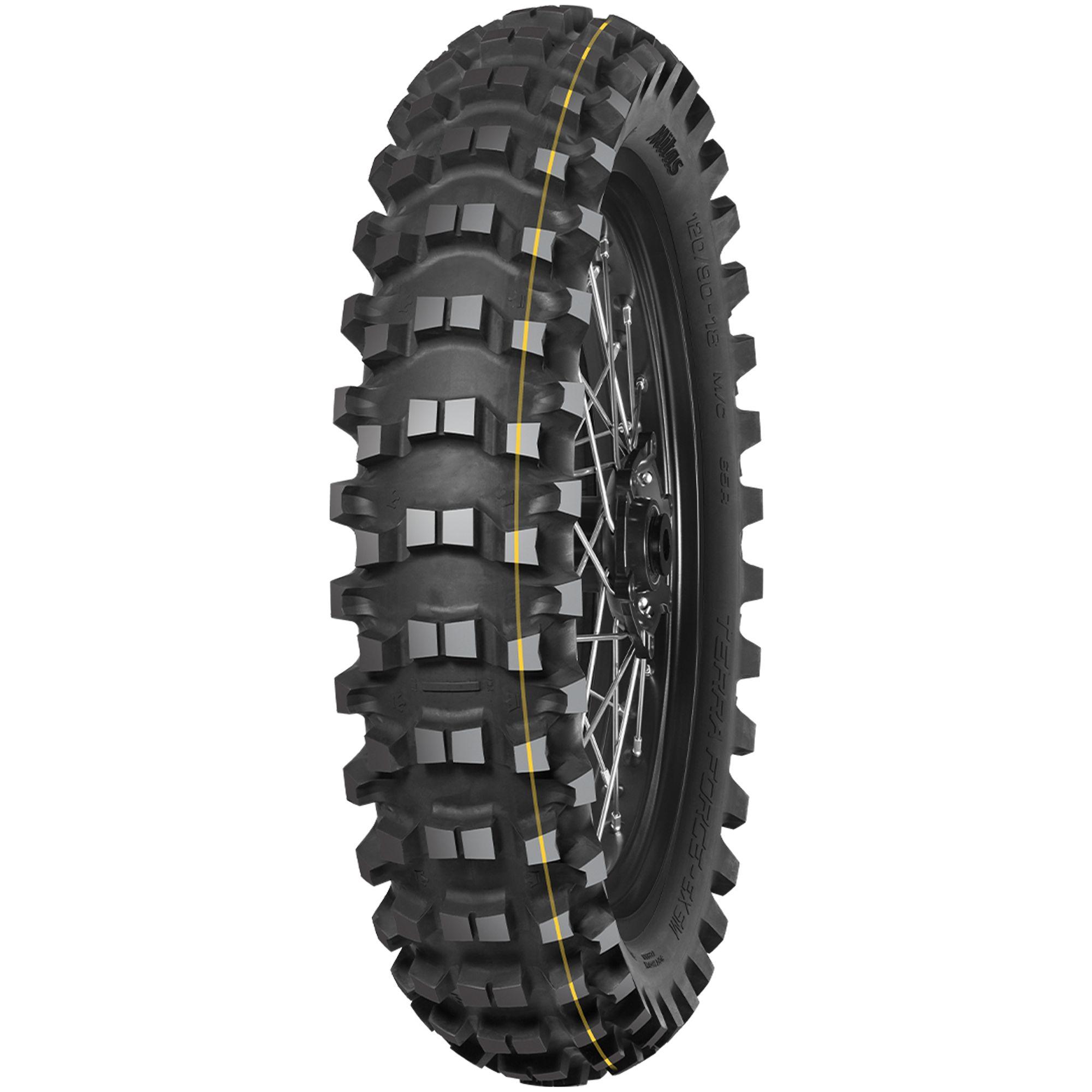 MITAS 120/90 - 18 M/C TT 65R TERRA FORCE-EX SM SUPER (YELLOW) (IND)