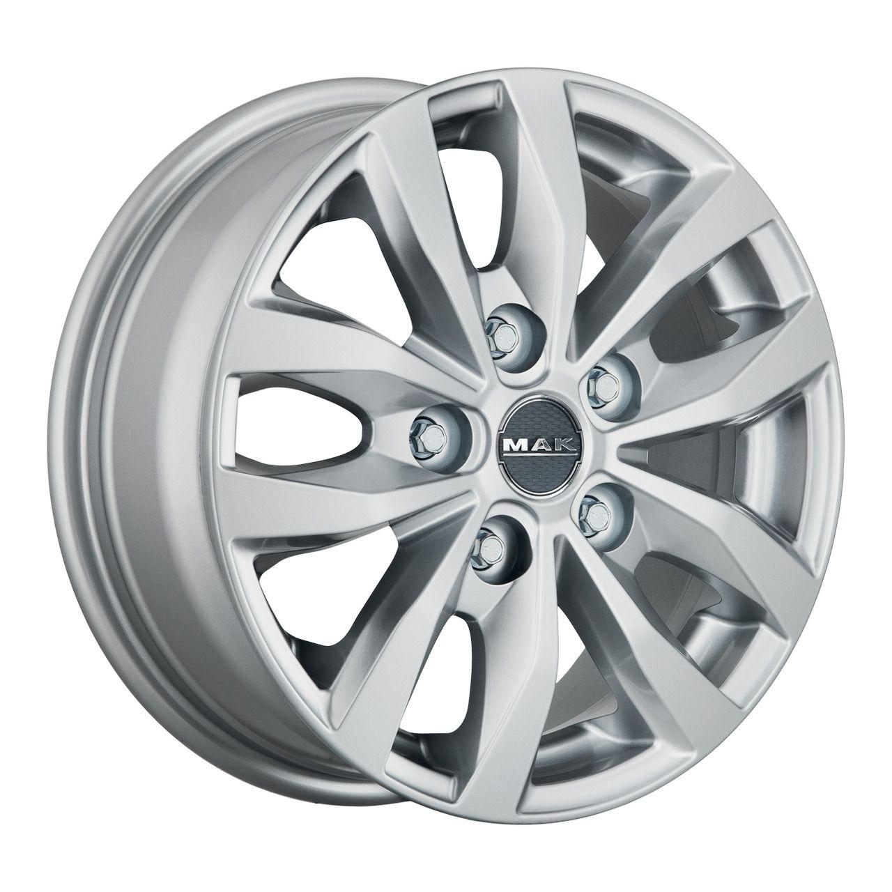 MAK LOAD 5-3 silber 7.0Jx17 5x160 ET55