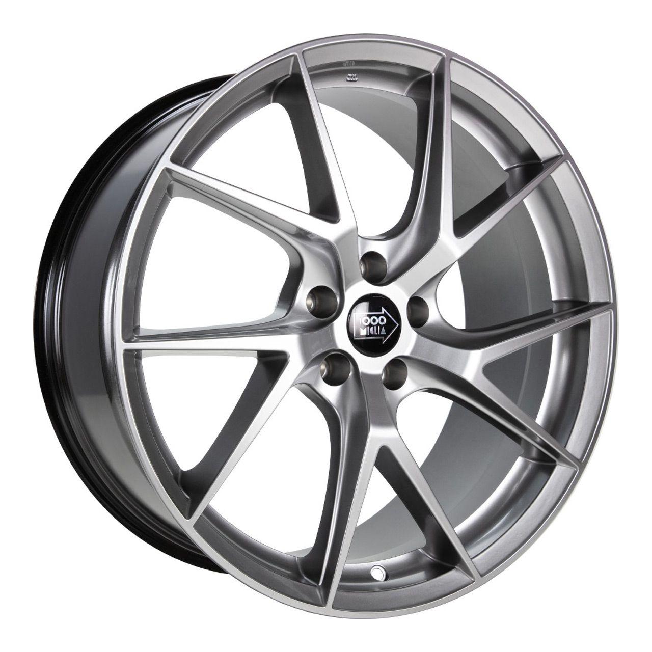 1000 MIGLIA 1000 MIGLIA MM1012 silver 8.5Jx20 5x112 ET29