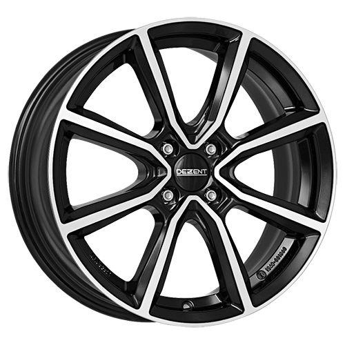 DEZENT DEZENT TN DARK black polished 7.0Jx17 4x100 ET45