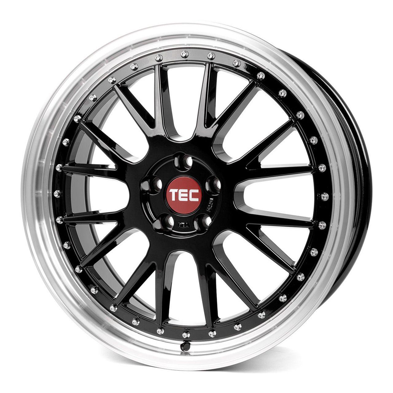 TEC-SPEEDWHEELS GT EVO black polished lip 8.0Jx18 5x112 ET35