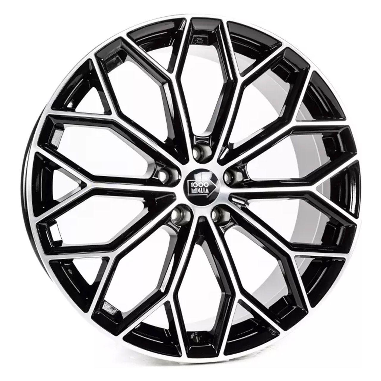 1000 MIGLIA 1000 MIGLIA MM1030 gloss black polished 7.5Jx17 5x114.3 ET40