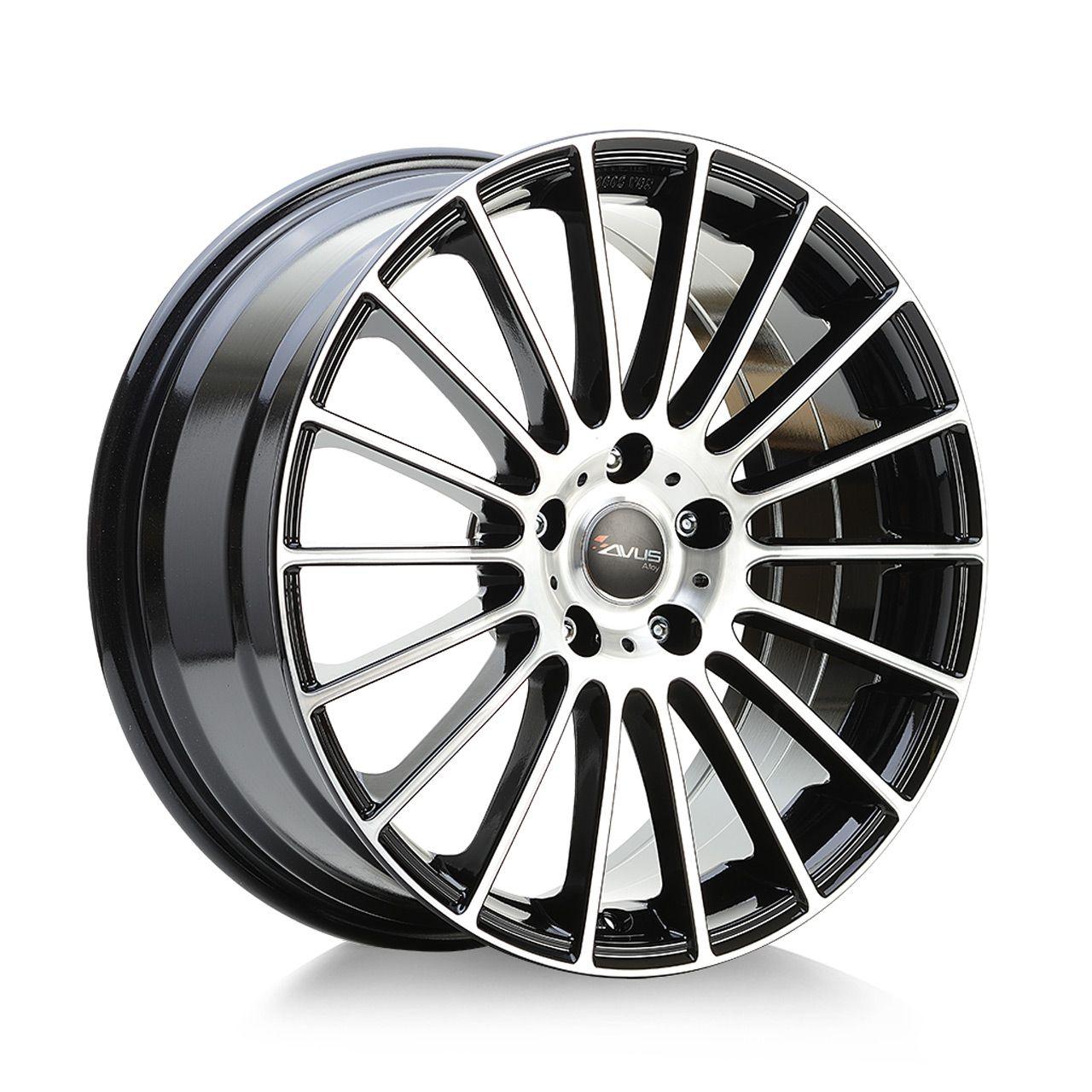 AVUS RACING AVUS RACING AC-M03 black polished 6.5Jx16 5x115 ET40