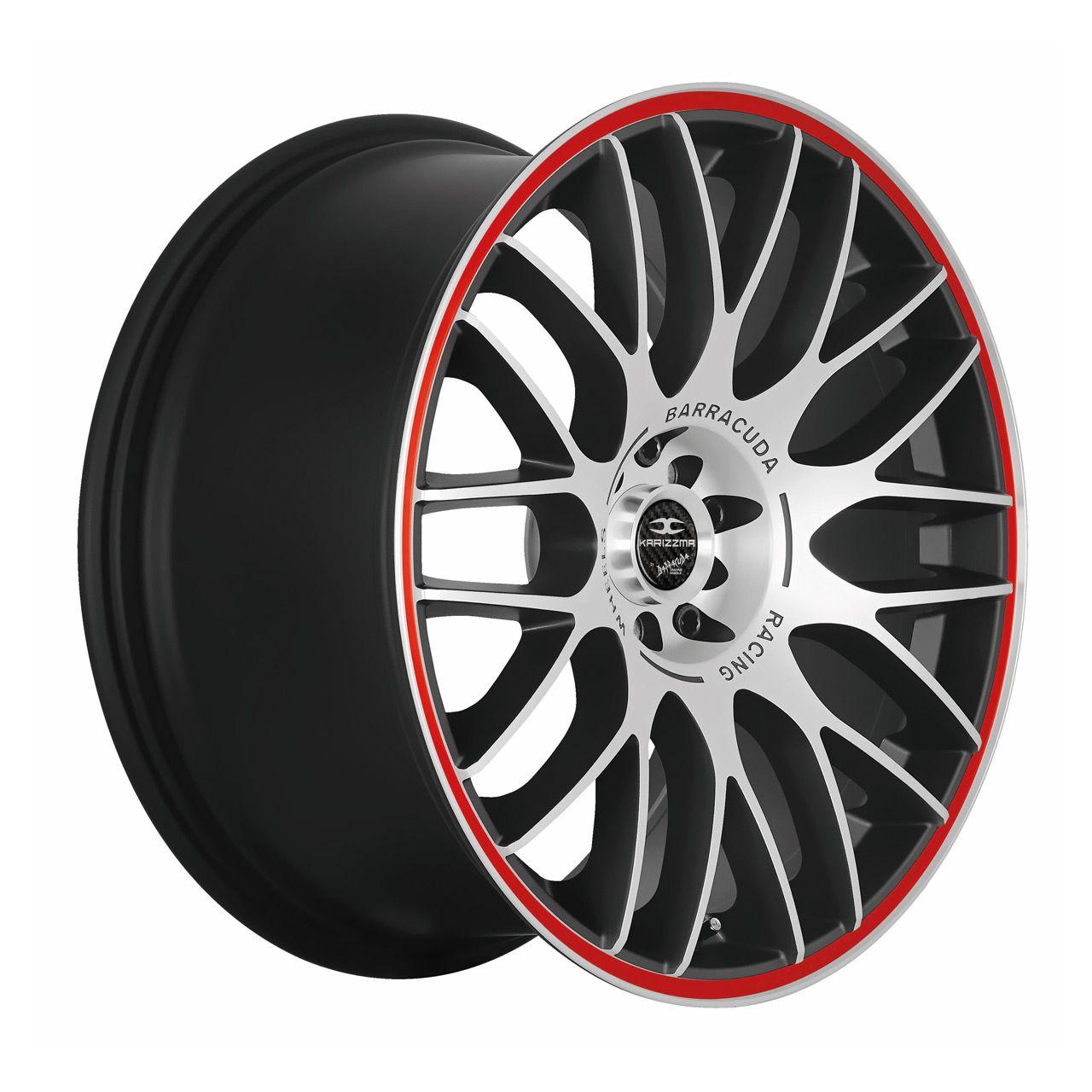 BARRACUDA BARRACUDA KARIZZMA mattblack puresports color trim rot 9.0Jx20 5x120 ET40
