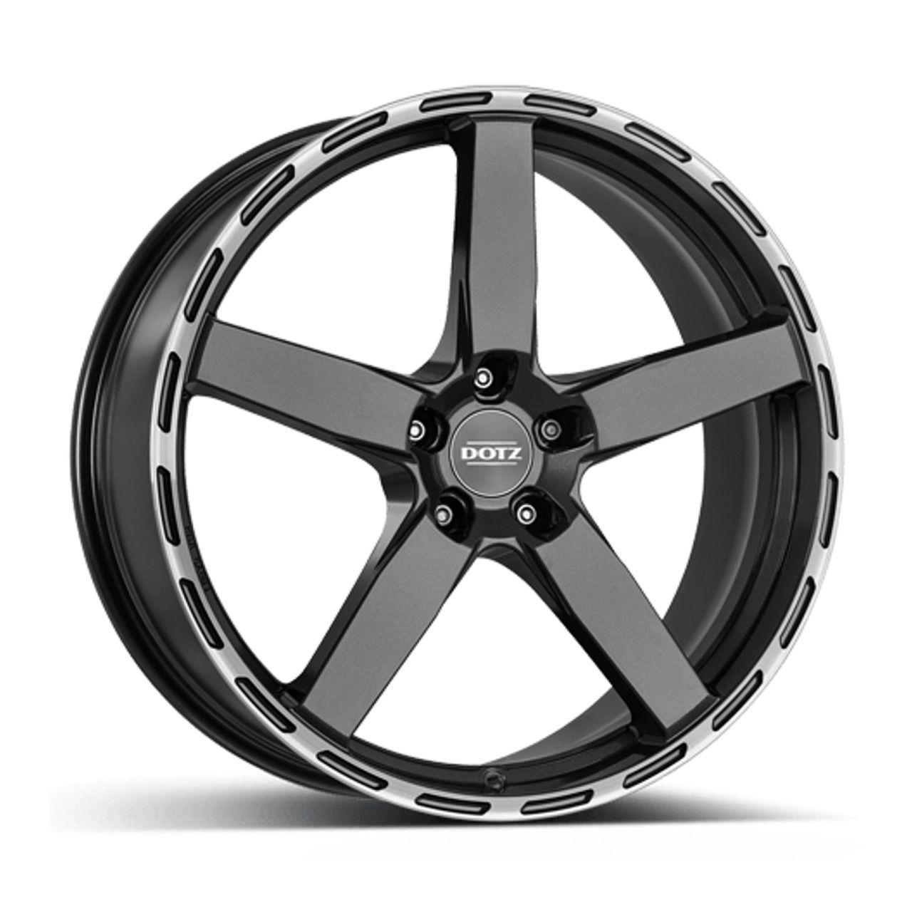 DOTZ DOTZ MARINABAY DARK gunmetal polished lip 8.5Jx18 5x120 ET35