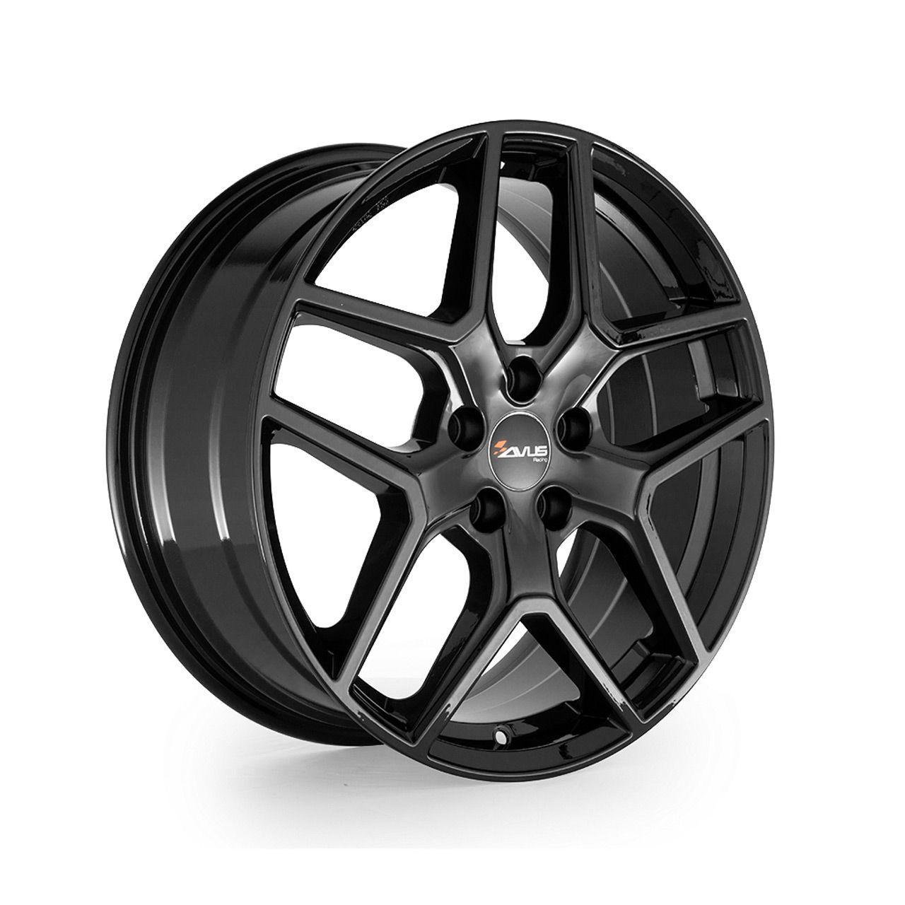 AVUS RACING AVUS RACING AC-519 black 7.0Jx17 5x114 ET45