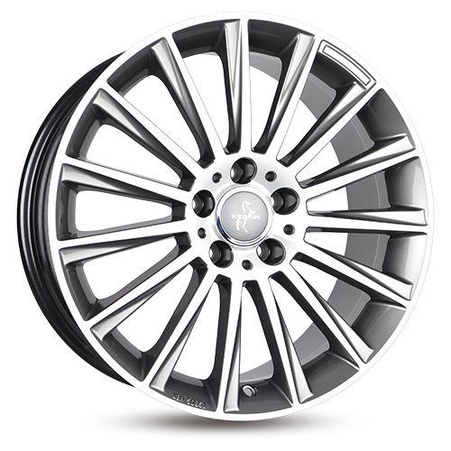 KESKIN WHEELS KT18 TURBO palladium front polished 8.5Jx19 5x112 ET30