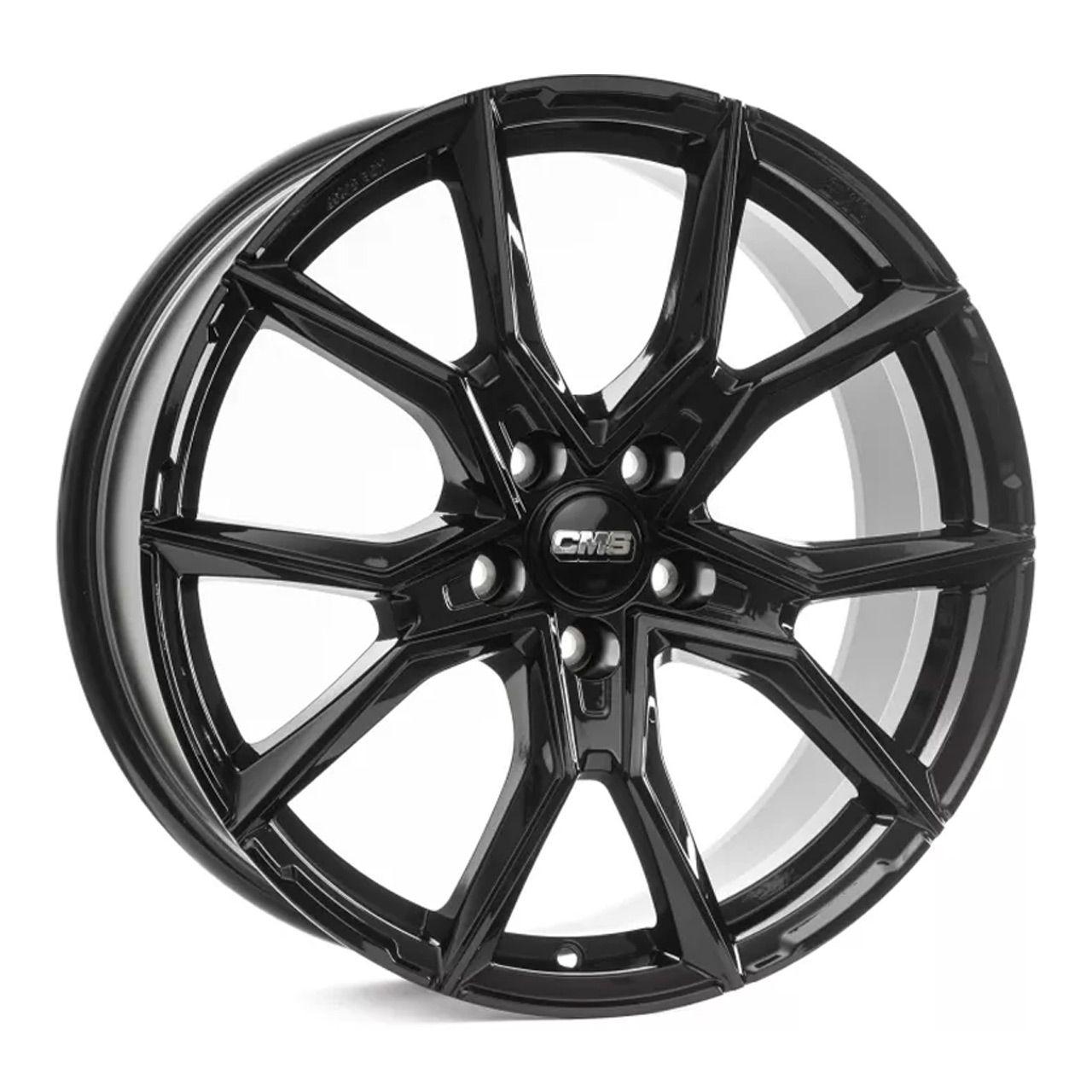 CMS C33-CBG complete black gloss 8.0Jx19 5x114.3 ET40