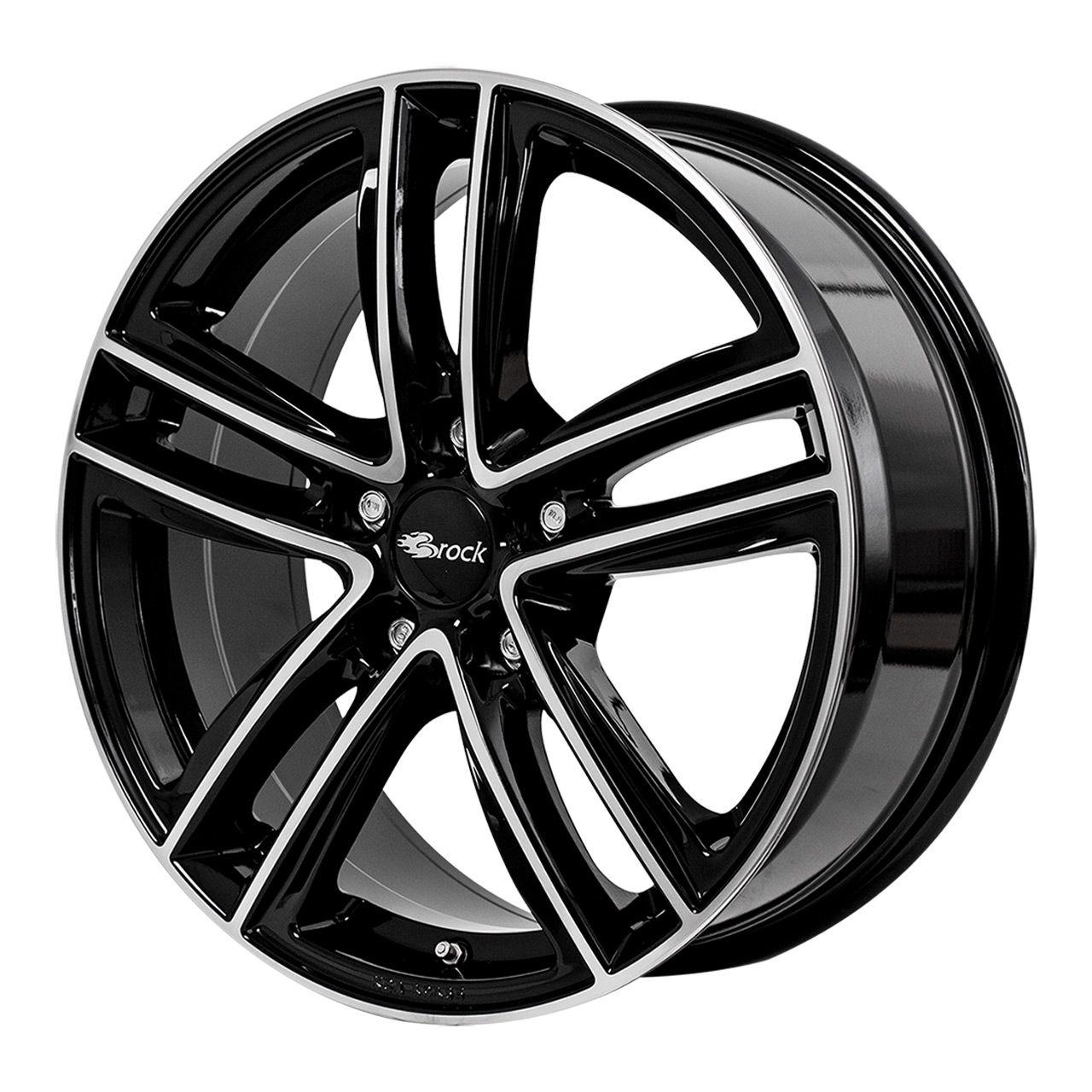 RC-DESIGN RC-DESIGN RC27 schwarz glanz voll-poliert (sgvp) 7.0Jx18 5x114.3 ET55
