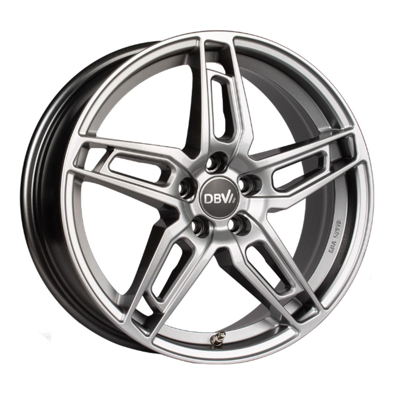 DBV DBV 5DS 005 shadow silber 6.5Jx16 5x100 ET45