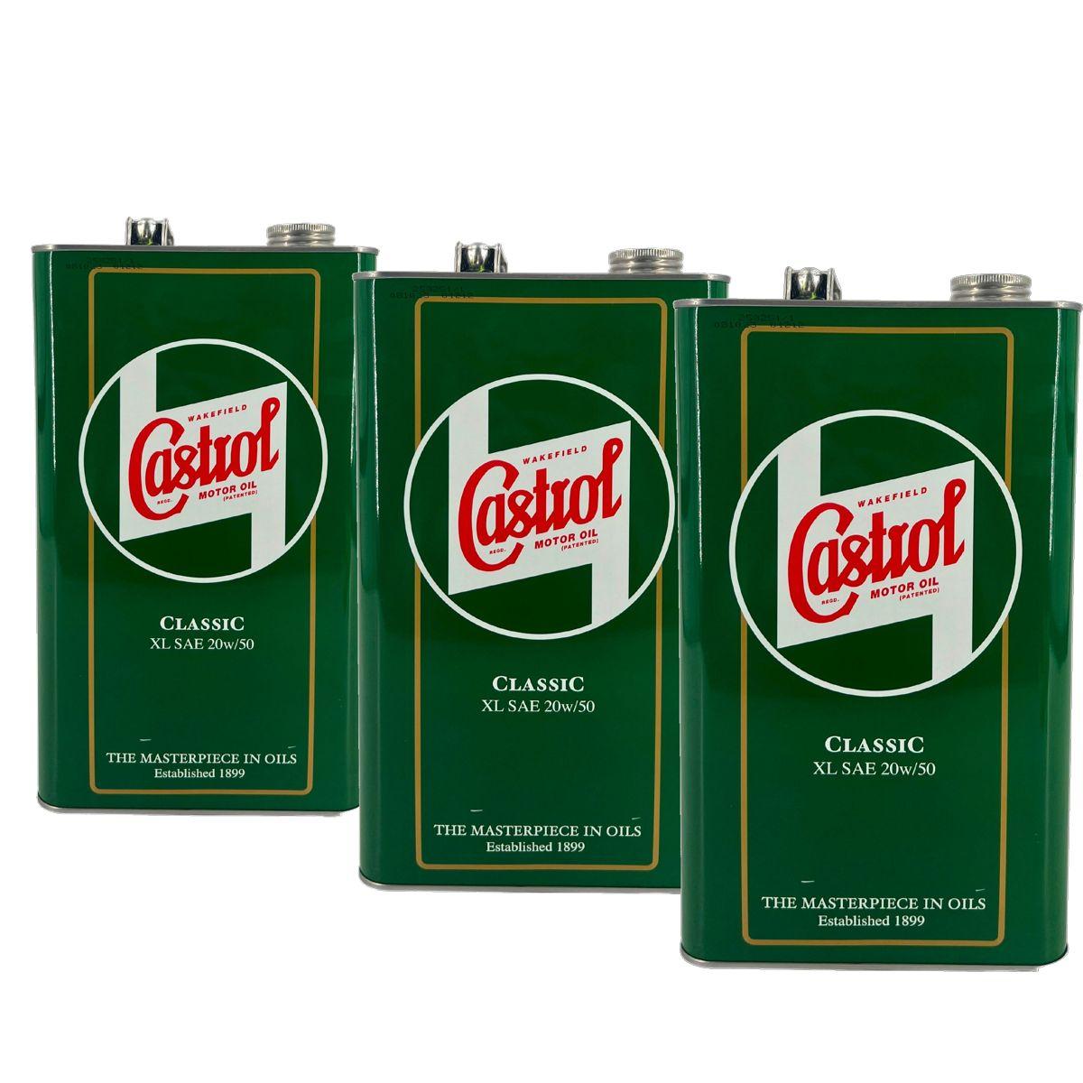 Castrol Classic XL 20W-50 3x5 Liter