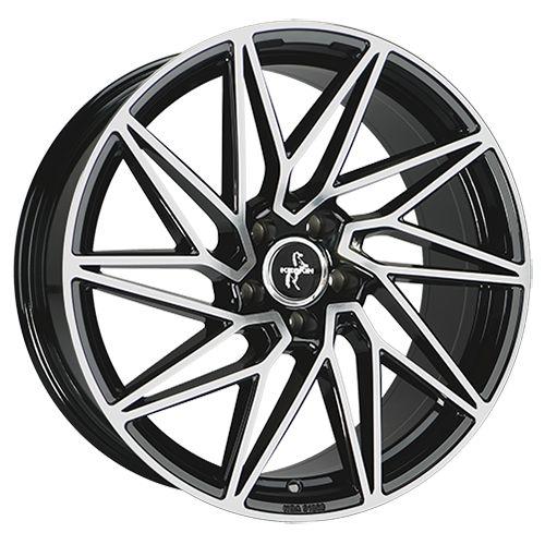 KESKIN WHEELS KESKIN WHEELS KT20 FUTURE black front polished 8.5Jx19 5x100 ET30