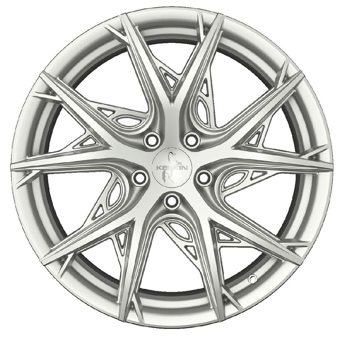 KESKIN WHEELS KT24 THUNDER silver painted 8.5Jx19 5x112 ET45