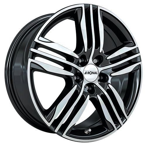 RONAL RONAL R57 schwarz-frontkopiert 7.5Jx17 5x112 ET48