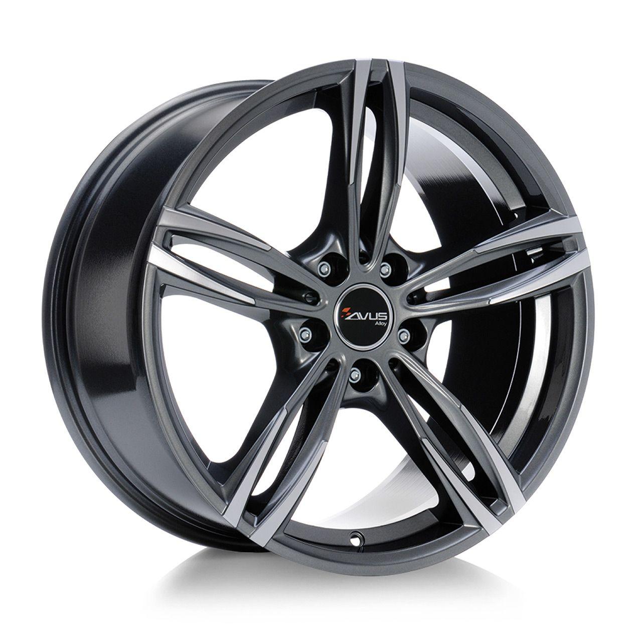 AVUS RACING AVUS RACING AC-MB3 anthracite polished 8.5Jx19 5x120 ET35