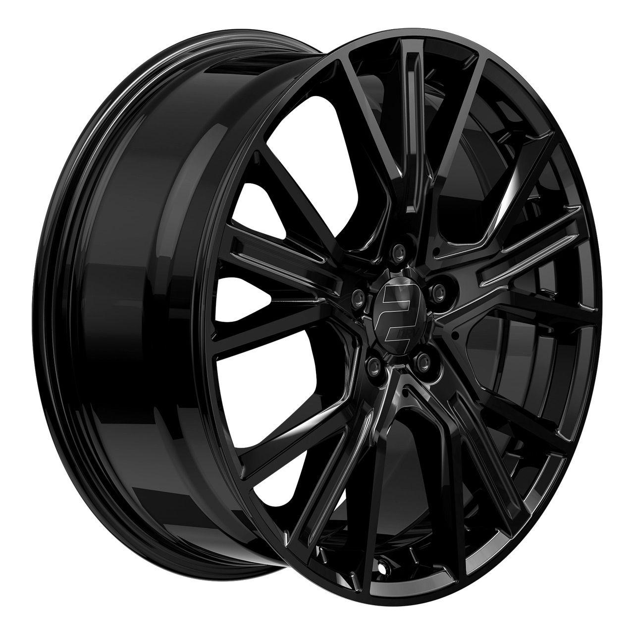 WHEELWORLD-2DRV WH34 black glossy painted 8.5Jx20 5x112 ET21
