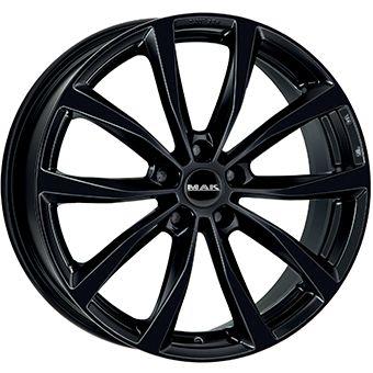 MAK WOLF gloss black 8.0Jx19 5x108 ET45