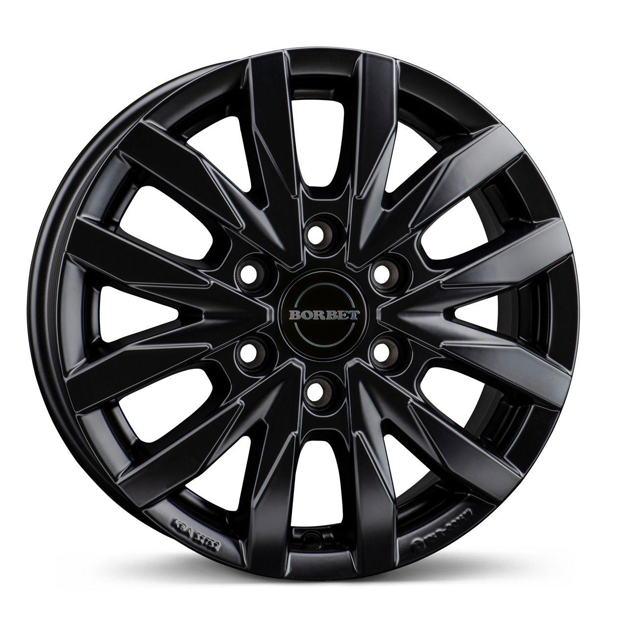 BORBET DESIGN CW6 black matt 6.5Jx17 6x130 ET62