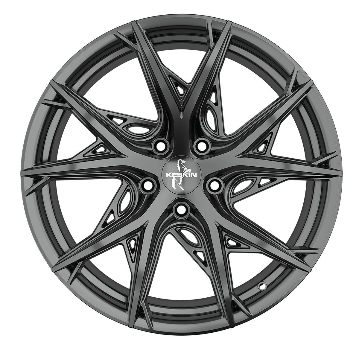 KESKIN WHEELS KT24 THUNDER black painted 8.5Jx19 5x112 ET45