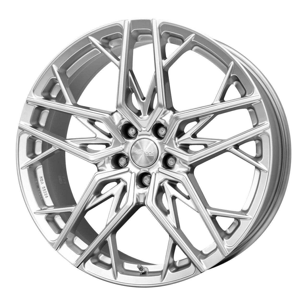 BROCK B44 hyper silber (hs) 8.5Jx19 5x112 ET42