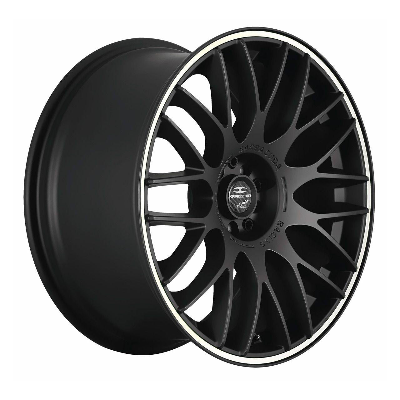 BARRACUDA BARRACUDA KARIZZMA mattblack puresports color trim weiss 9.0Jx20 5x114.3 ET40